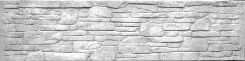Плита еврозабора Сланец (Карпатский камень) 2м х 0,5м